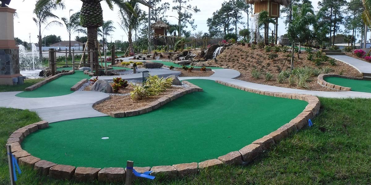 Image of Mini Golf Construction